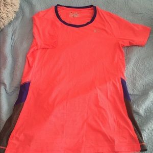 Under Armour workout shirt with a dri fit material